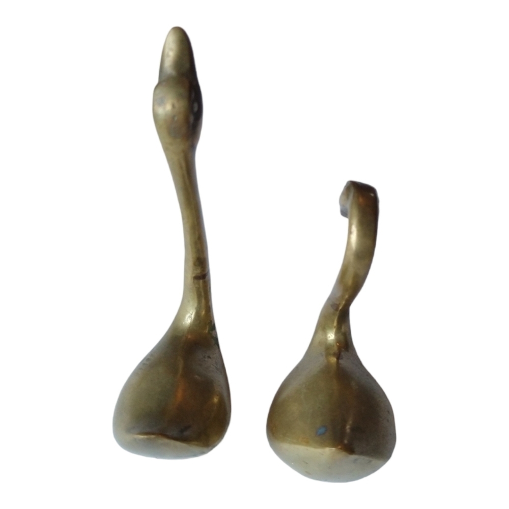 Pair of Brass Geese - Picture 7 of 12